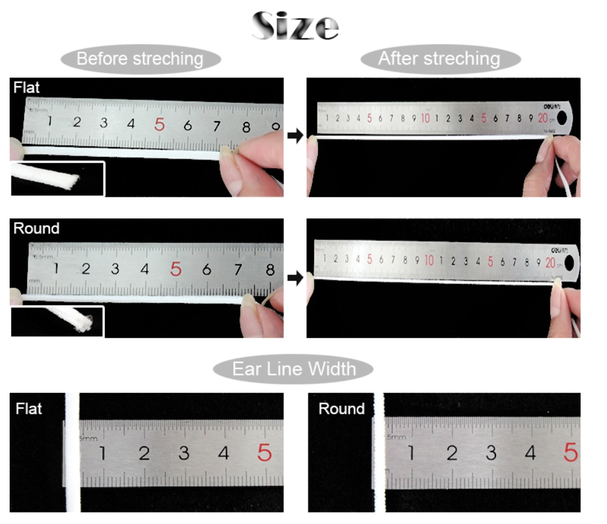Rundes elastisches Seil